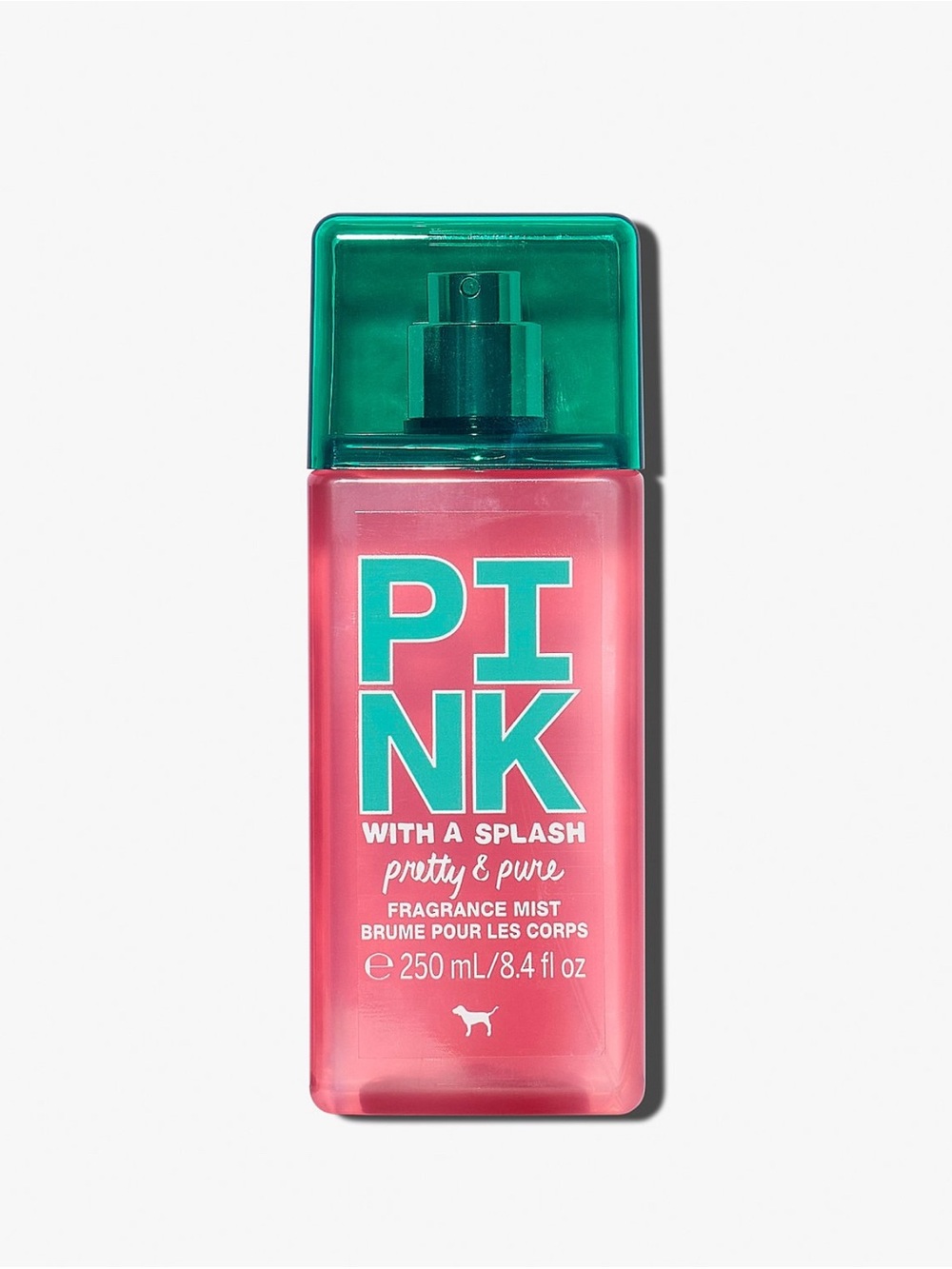 New Victoria's Secret PINK With A Splash Body Fragrance Pretty & Pure Body Mist